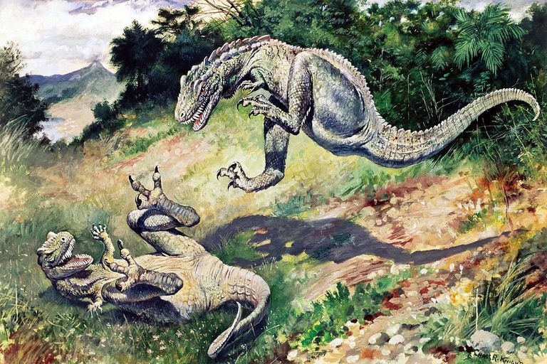 опасные динозавры