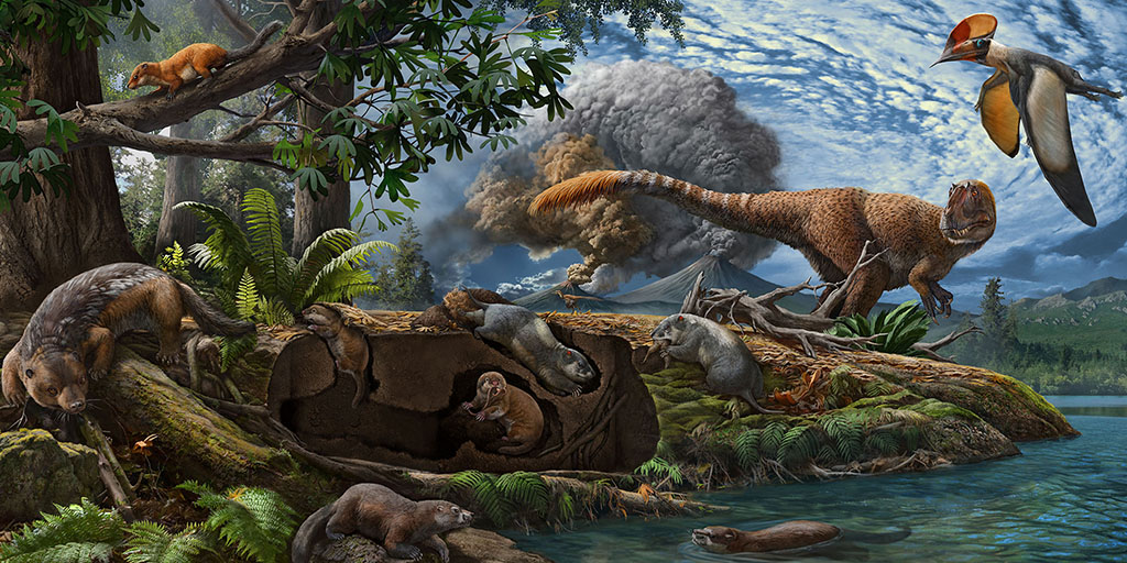 млекопитающие, современники динозавров